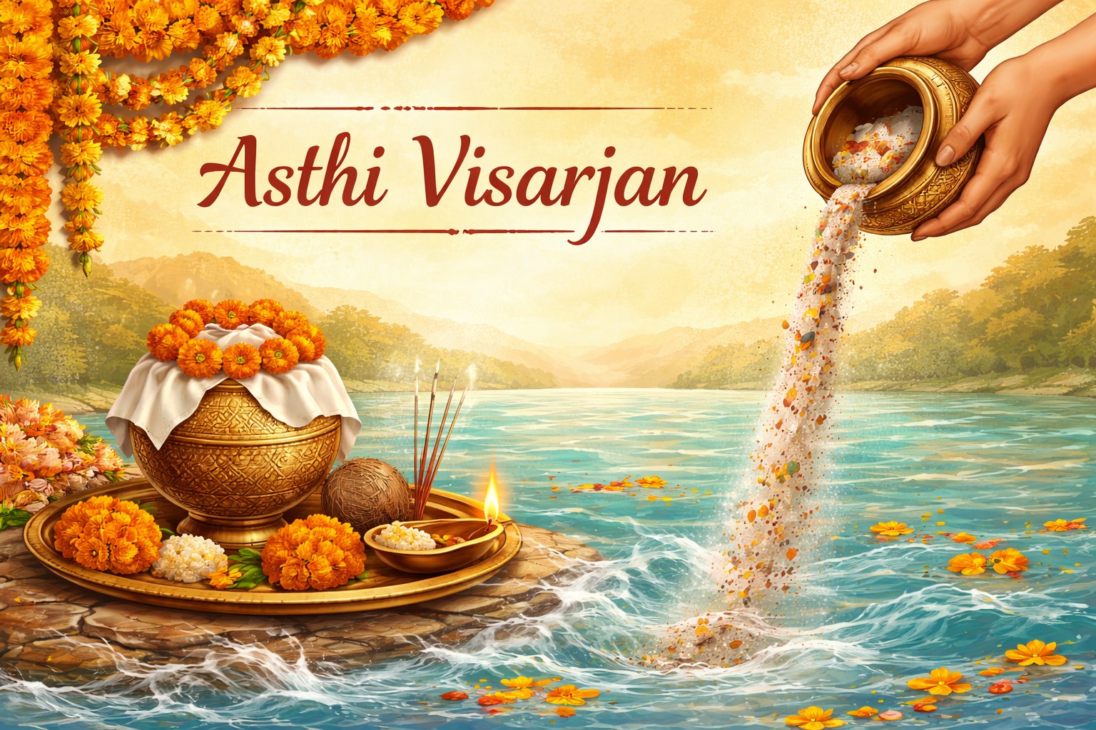 Asthi-visarjan puja